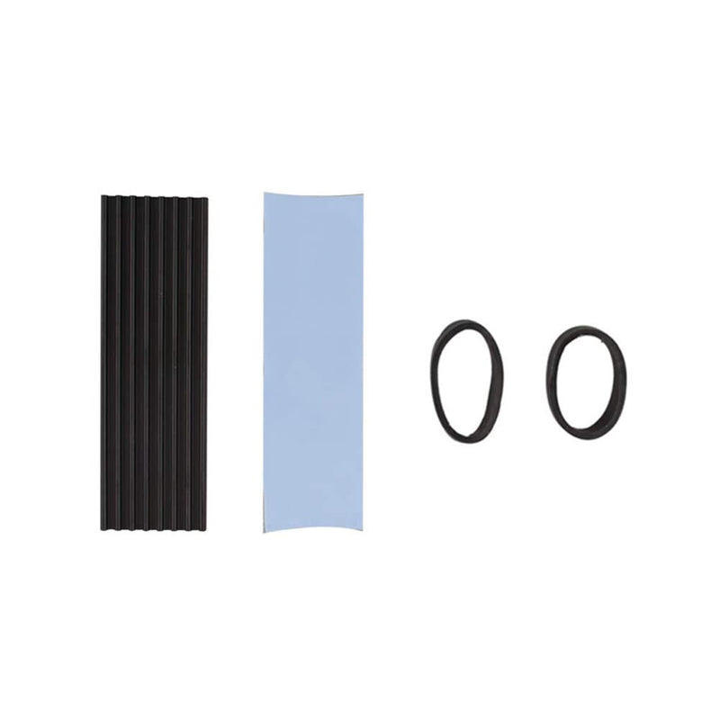 M2 SSD Heatsink, 3 Sets M.2 Thermal Pads, Cooler Set Heatsink, Aluminum Cooler with Silicone Thermal Pad, Semiconductor Devices Cooler, Heatsink 2280 PCIE NVME CPU Cooling for 2280 M.2 SSD M2 Heatsink