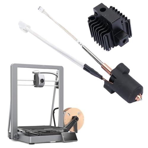 Ender 3 V3/V3 Plus Hotend Kit, 0.4mm Quick Swap Nozzle with 60W Ceramic Heater, 300°C in 75s & 600mm/s High Speed, Supports PLA/ABS/PETG/TPU/PC