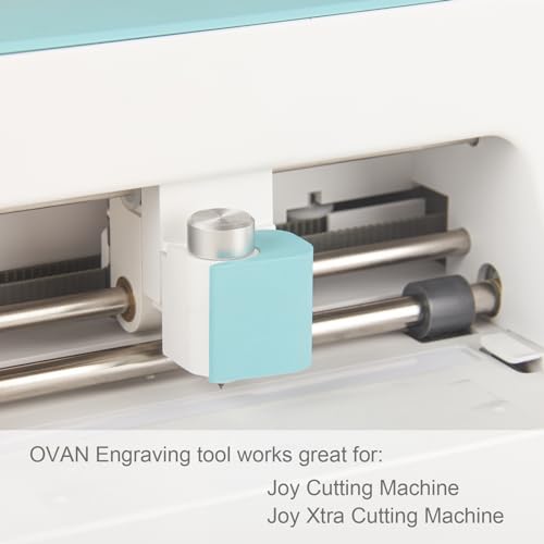OVAN Premium Carbide Steel Engraving Tip for Cricut Joy/Joy Xtra - Soft Metals, Leather, Acrylic, Plastic