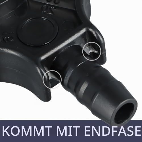 Calibrator for Composite Pipe 16-20-26 - Aluminium Composite Pipe Calibration Mandrel and Deburring for PEX-AL-PEX Pipe, Inner and Outer Edge Rounders for Pipe Processing