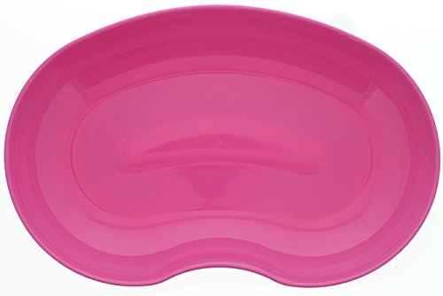 4x Kosmetex kidney bowl made of plastic, food-safe, disinfectable, autoclavable, assorted colors, set of 4 (pack of 1)