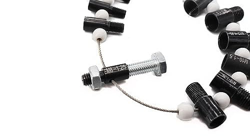 Nuts Bolts Thread Checker, SAE Metric Bolts Nuts Thread Checker, 26 Male & Female Gauges, 14 Imperial, 12 Metric