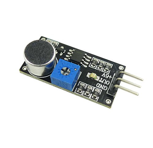 LM393 4V-6V Sound Detection Sensor Module Microphone Pack of 3 | For Arduino