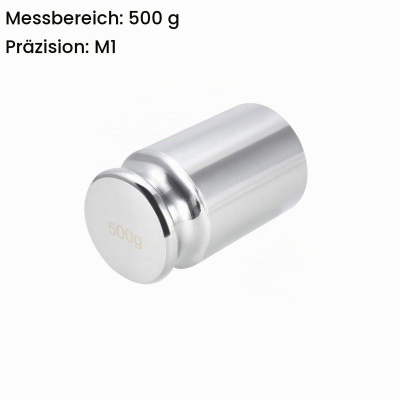 sourcing map Gram Calibration Weight 500g M1 Precision Chrome Steel | For digital scales