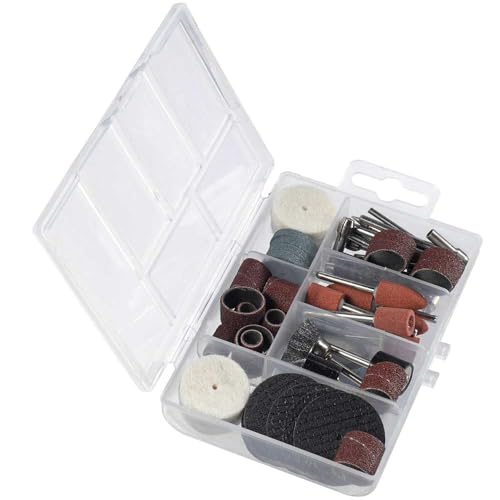 Original Einhell 61-Piece Engraving Set as Accessory for Grinding and Engraving Tools (61-Piece Accessory Set, Suitable for Einhell Grinding and Engraving Tool TC-MG 135 E)