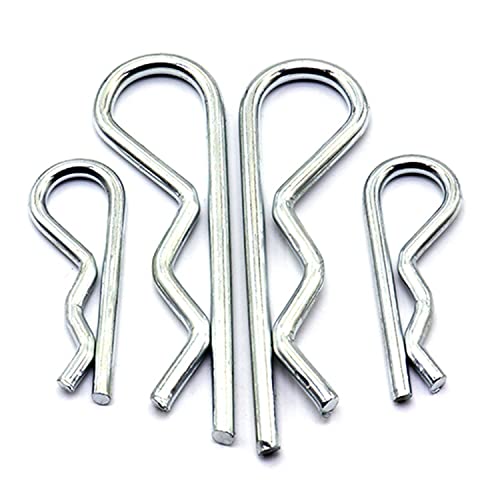 8-20Pack Multisize Flat Head Adjustable Clevis Pin,with Multi-Hole Cylindrical Pin Positioning Pin Clevis Pins Set (Size:M6 x 50mm, 10) M6 x 50mm