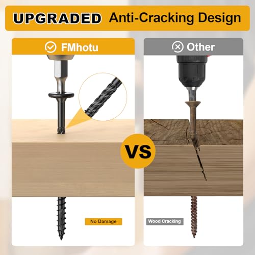 #14 x 5 Wood Structural Lag Screws #14 x 5" Black 54