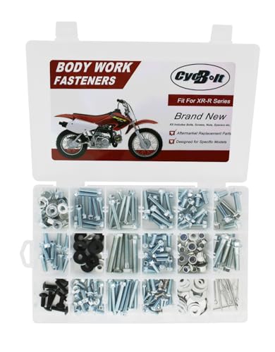 250 PCS Dirt Bike Body Bolt Set Fit for XR250R XR600R XR200R XR650R