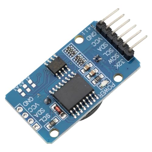 AT24C32 Real Time Clock Module 3.3-5.5V Precision Clock Module High Precision Clock Module IIC Module Memory Module for Arduino (Pack of 2)