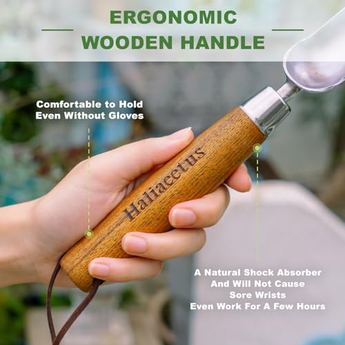 Seeding Widger, 58'' Long Handle Japanese Hand Hoe for Standing to Remove Weed, Stainless Steel Scraper Hoe, Bent Angle Weeding Sickle for Fastly Scraping Out Weed on Flower Bed, Between Plants
