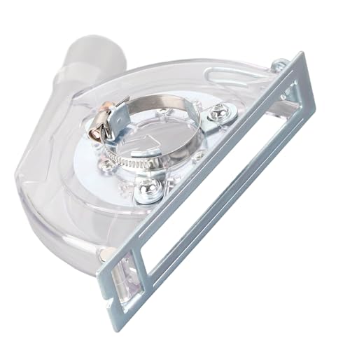 Fafeicy Angle Grinder Dust Shroud, 100-150mm Fitment, 32mm Extraction Port