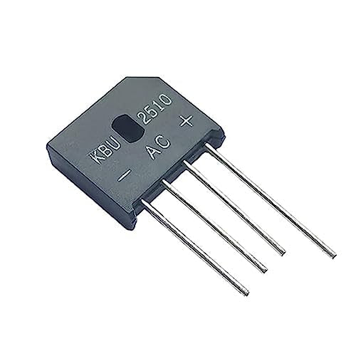 Penglin KBU2510 2510 Bridge Rectifier Diode Pack of 10 | 25A 1000V silicon bridge rectifier, 4 pins