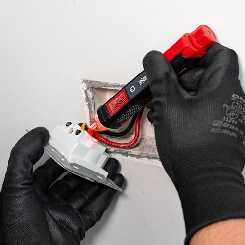 KAIWEETS HT206D Digital Clamp Meter T-RMS 6000 Counts, HT100s Voltage Tester/Non-Contact Voltage Tester with Signal Percentage