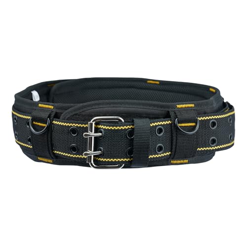 MELOTOUGH Magnetic Tool Belt Suspenders with Magnetic WristBand,Padded Tool Belt for Men, Heavy Duty Work Belt with D ring