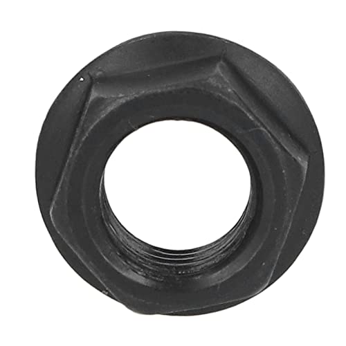 100Pcs M10 X 1.25 Hex Nut Carbon Steel Nut for 168F 170 188 Gasoline Generator Black, Carbon Steel Flange Nuts Hex Nuts Locknuts Nuts