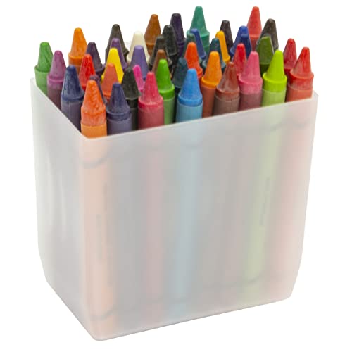 Akro-Mils 30101 Plastic Bin Cups, 2" x 3.25" x 3", White, 48-Pack 2" x 3-1/4" x 3"