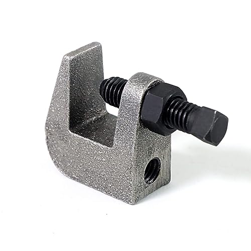 Top Beam Clamps, UNC 1/2" Iron Safety Rod Beam Clamp, 3/4" Jaw Opening, Beam Wall Ceiling Mount Vertical Piping Support-Clamp for Copper, PVC Tubing, 10 Packs