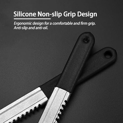 Non-slip Design Adjustable Wrench 15 inch, Wide Jaw Opening 3.35" Automotive Wrench with Black Silicone Non-slip Grip – Ideal for Automobiles, Machine Maintenance, Home Repairs, and Construction