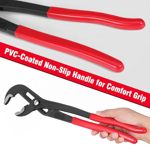 Water Pump Wrench for Home Repair 16 inch Slip Pliers Comfortable Handle Pliers Hand Tools