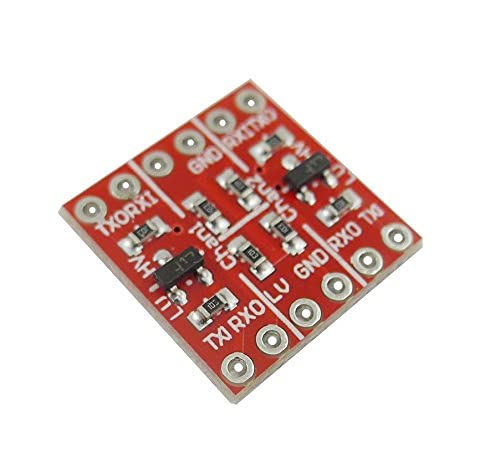 2 Channel IIC I2C Logic Level Converter Bi-directional Conversion Bidirectional Module 3.3V to 5V Switch Pack of 5