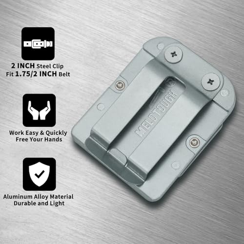 MELOTOUGH Tape Measure Holder, Drill Holder for Tool Belt