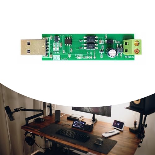 USB to MBUS Slave Module for Communication Debugging with Adjustable Bus Voltages and Upgraded 5V 3.3V Output Slave Module