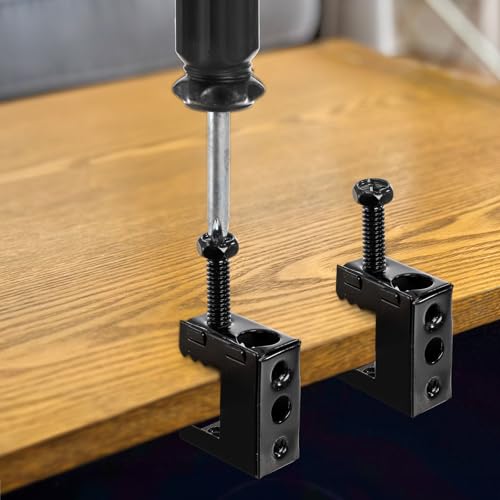 50 Pieces Beam Clamps, 1/4" x 20 Carbon Steel
