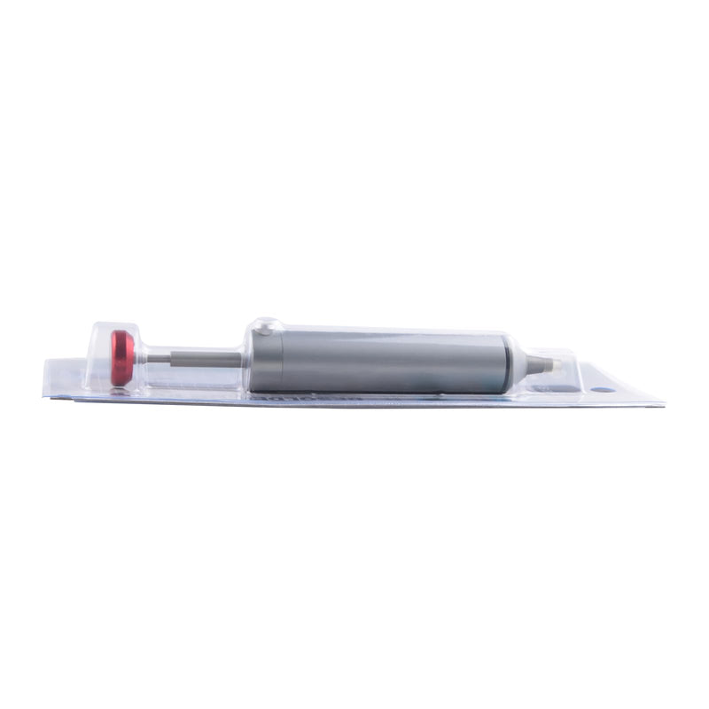 Owootecc Desoldering Pump, No Clogging, Aluminum Alloy Desoldering Pump, Desoldering Tool with 1 Silicone Nozzle, 2 Solder Wick Braids, Stronger Suction for Solder Removal