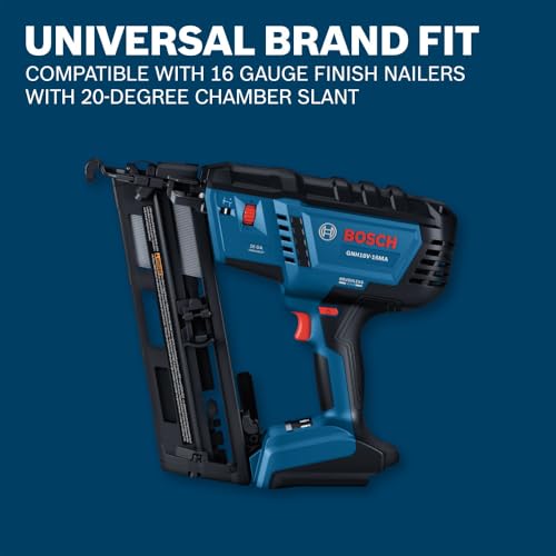 Bosch GNH16G175GV 1-3/4 In. x 16ga 20-Degree Finish Nails (2000 Per Box)