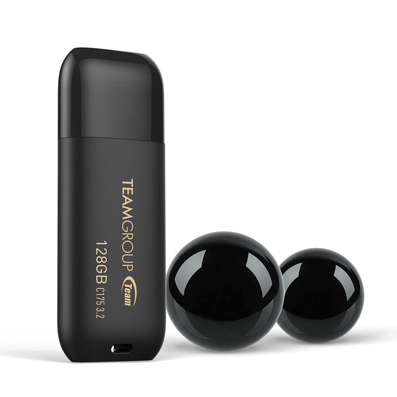 TEAMGROUP C175 1TB USB 3.2 Gen 1 (USB 3.1/3.0) Read 100MB/s Flash Thumb Drive, External Data Storage Memory Stick Compatible with Computer/Laptop/Desktop/PC Matte Black TC17531TBB01