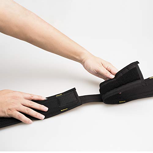 MELOTOUGH Tool Belt Suspenders Tool Harness for Heavy Duty Work,Movable shoulder Pads,Black Hammer Holder for Belt