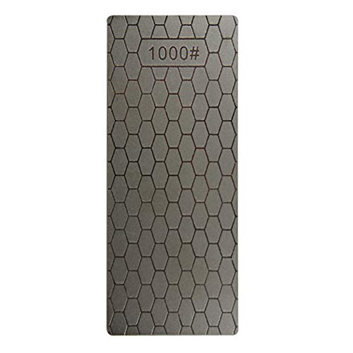 Diamond Sharpening Stone Diamond Plate Whetstone Professional Kitchen Table Stone Sharpening Stone for Sharpening Dull or Tired Edges 15 x 6 cm Pack of 2