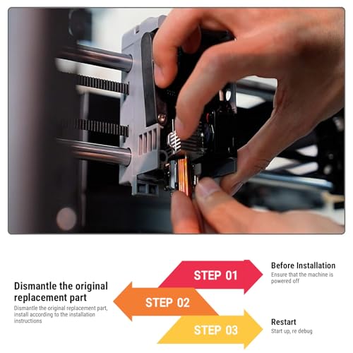 VBESTLIFE 3PCS Upgrade Nozzle Hotend for Flashforge AD5X, All Metal Quick Detachable Nozzle Kit, 0.25MM 0.4MM 0.6MM High Temp Nozzles for PLA ABS PETG TPU