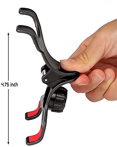 AGOZ Cell Phone Holder Gooseneck Mount, Lazy Clamp Clip Flexible Phone Stand for Office Desk Bed iPhone 16 Pro Max, iPhone 15 14 13 12 11, Samsung Galaxy S25, S25 Ultra, S24 S23 S22 A54 A14 A15 A16 Black