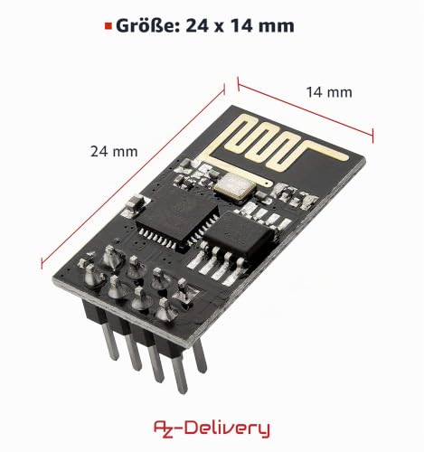 AZDelivery esp8266 ESP-01S WiFi Parent module 3