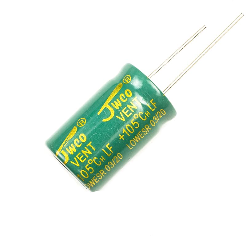 5pcs 35V 2200uf Capacitor, Aluminium Radial Electrolytic Capacitors for TV, LCD, Radio, Microwave, Game (16 x 25 mm) 35 V 2200 uf