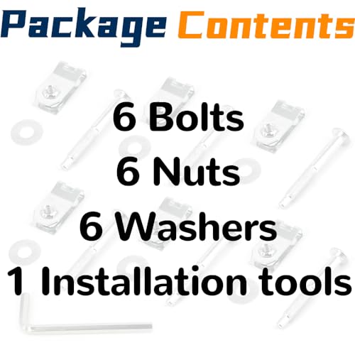 924-313 F150 Bed Bolts Truck Bed Mounting Bolt Nut Hardware Kit Hardware 924-313
