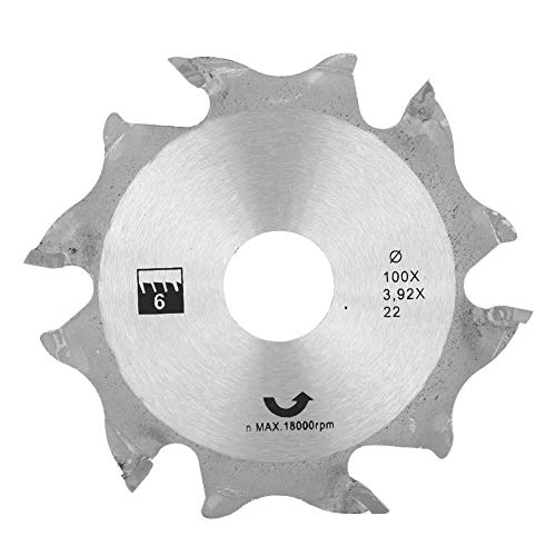 Biscuit Jointer Blade, 100mm Carbide Biscuit Jointer Blade Cutter Replacement for Woodworking