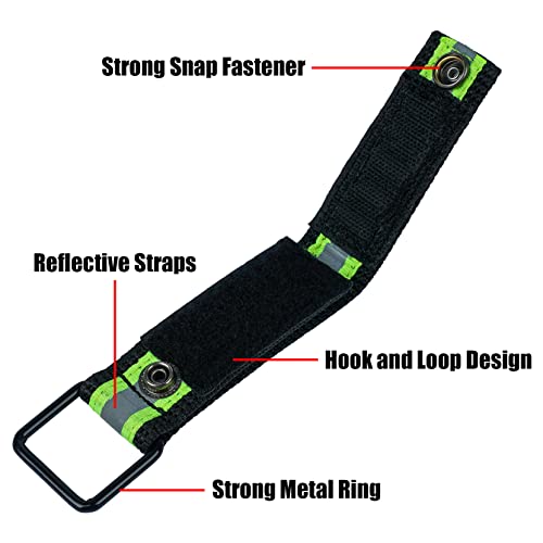 MELOTOUGH Small Tool Backpack for Men 30 Multi-Storage Pockets Heavy Duty Tool Bag Backpack, Tape Measure Holder Measuring Tape Holder