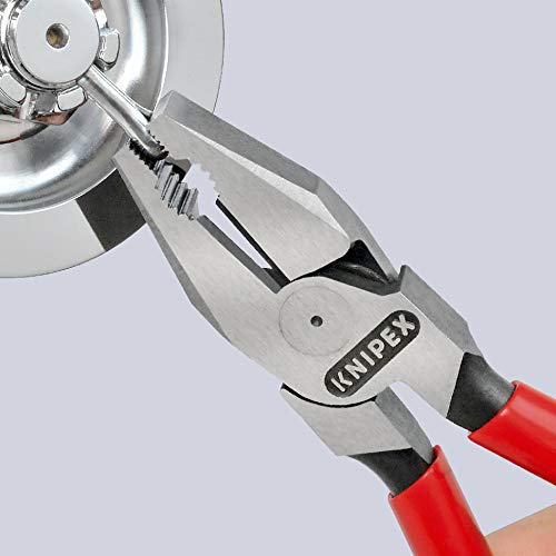Knipex 02 01 200 7,87" High Leverage Combination Pliers 200mm Plastic coated handle