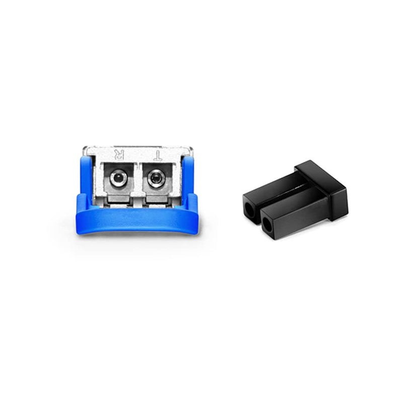 SFP SFP+ SFP28 XFP Dust Covers Caps Suitable for Duplex LC SFP Optical Module Silicone 50pcs/Pack SFP Duplex LC 50