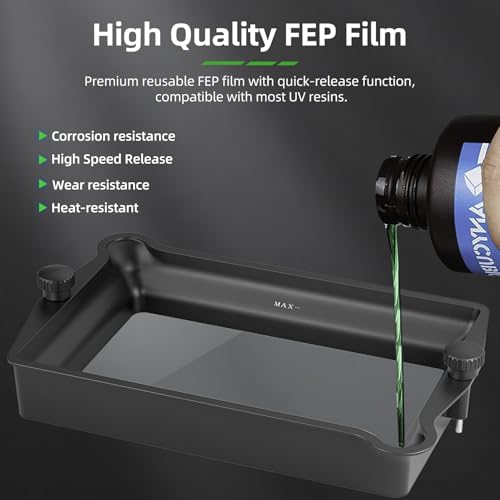 5PCS Saturn 4 Ultra FEP Release Liner Film,273x176mm High Transmittance