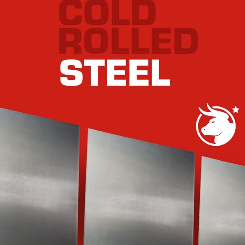 Metoro Steel 18 Gauge 9" x 12" (2 Pack) Mild Steel Sheet Metal Cold Rolled - Superior Strength Alloy for Professional, Industrial, and DIY Use