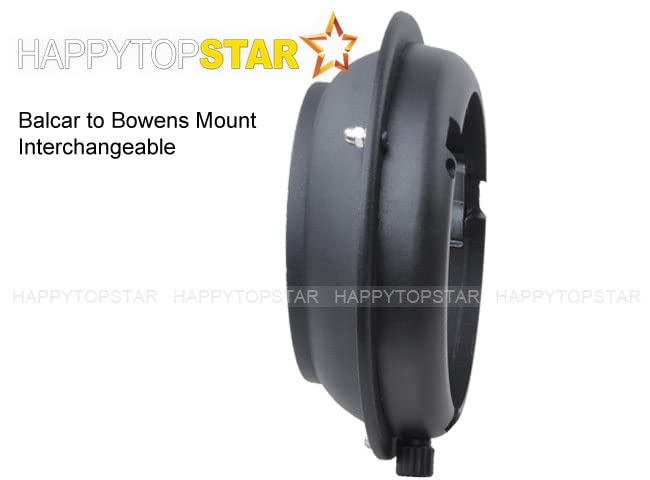 Balcar to Bowens Mount Speedring Speeding Ring Adapter Adaptor Converter for Studio Flash Strobe Light