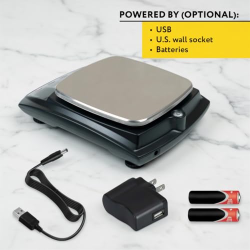 Digital Lab Scale 600g x 0.01g Accuracy Laboratory Balance (Black)