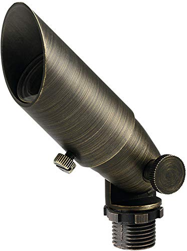 Kichler 15483CBR Transitional One Light Landscape Accent from Cast Collection Finish, 5.00 inches, Centennial Brass