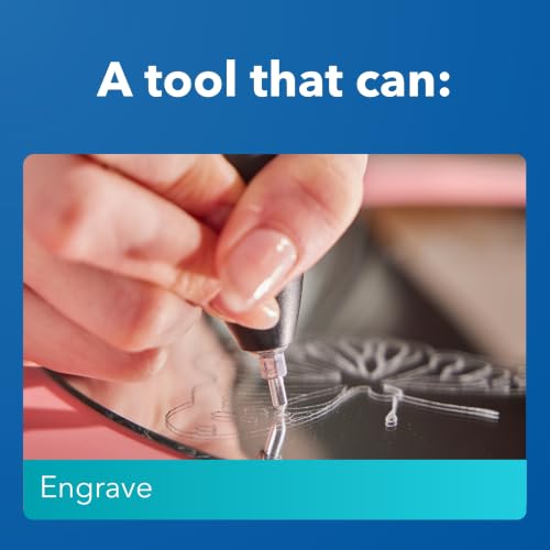 Dremel 290 Engraver, Compact Mini Engraving Tool Kit with 1 Carbide Bit