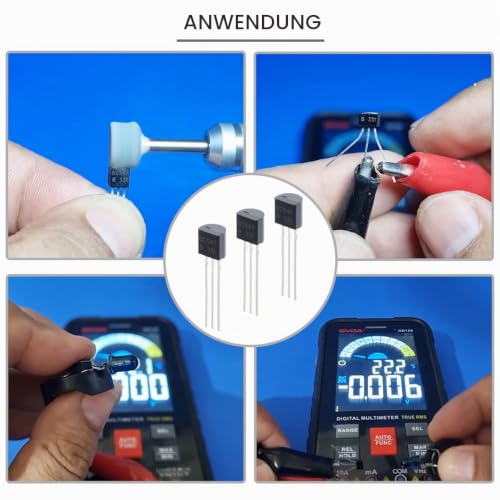 100pcs Transistor BC547 BC547B TO-92 NPN Transistor 50V 0.1A 100mA 625mW with 100pcs 1K 1/2W Ohm Resistor for Electronic Circuit