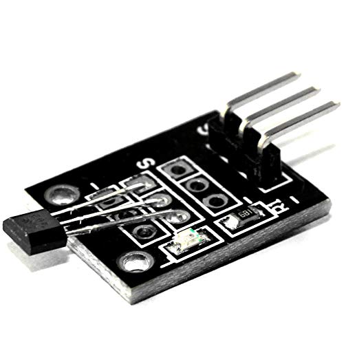 ARCELI 5pcs Hall Effect KY-003 Magnetic Sensor Module DC 5V for Arduino PIC AVR Smart Cars