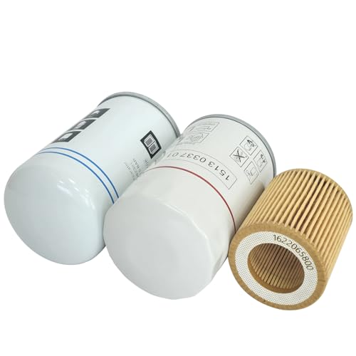 1622062301 Oil Separator 1513033701 Oil Filter 1622065800 Air Filter Compatible with Atlas Copco GX2/3/4/5 GX4FF GX5P Air Compressor, Replacement Parts Filter Kit 2901086501